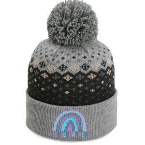 Cute Kindergarten Rainbow The Baniff Cuffed Pom Beanie