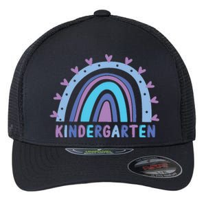 Cute Kindergarten Rainbow Flexfit Unipanel Trucker Cap