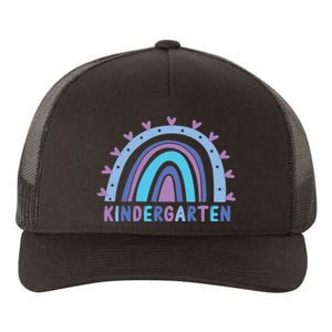 Cute Kindergarten Rainbow Yupoong Adult 5-Panel Trucker Hat