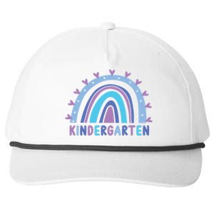 Cute Kindergarten Rainbow Snapback Five-Panel Rope Hat