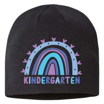 Cute Kindergarten Rainbow Sustainable Beanie