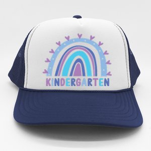 Cute Kindergarten Rainbow Trucker Hat