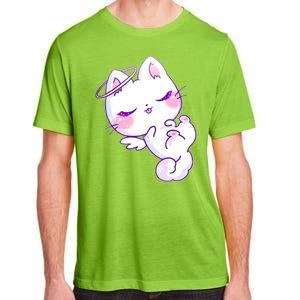 Cute Kitten Angel Adult ChromaSoft Performance T-Shirt