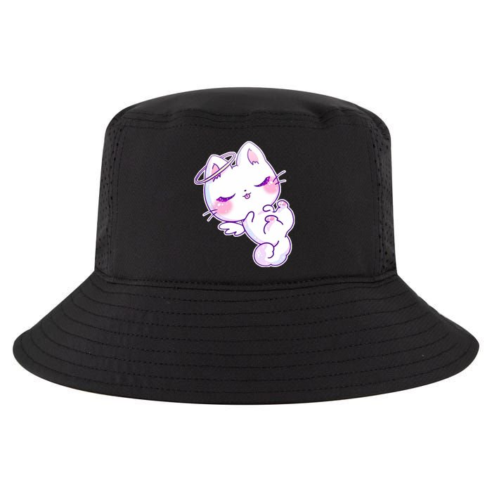 Cute Kitten Angel Cool Comfort Performance Bucket Hat