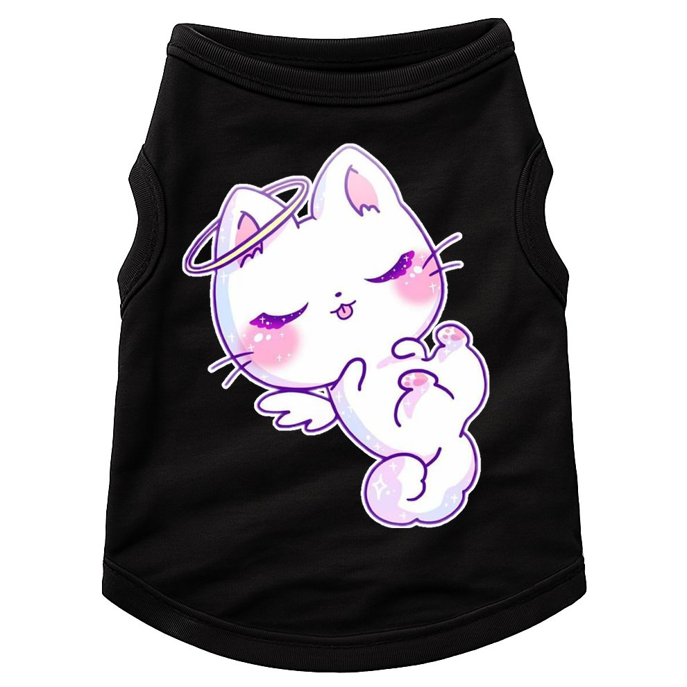 Cute Kitten Angel Doggie Tank