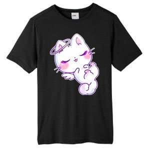 Cute Kitten Angel Tall Fusion ChromaSoft Performance T-Shirt