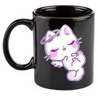 Cute Kitten Angel 11oz C Handle Ceramic Mug
