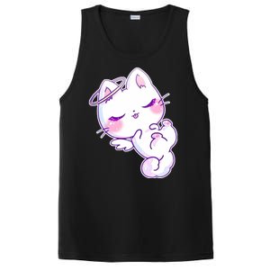 Cute Kitten Angel PosiCharge Competitor Tank