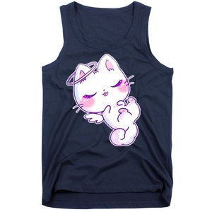 Cute Kitten Angel Tank Top