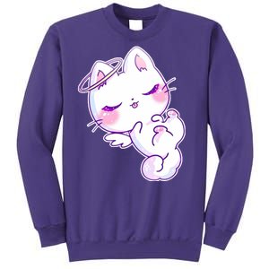 Cute Kitten Angel Sweatshirt