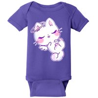 Cute Kitten Angel Baby Bodysuit