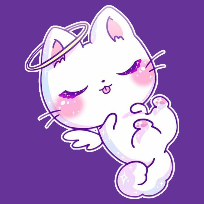 Cute Kitten Angel Baby Bodysuit