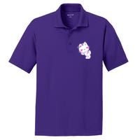 Cute Kitten Angel PosiCharge RacerMesh Polo