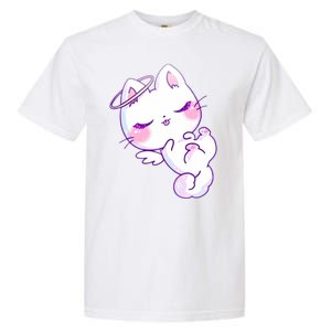 Cute Kitten Angel Garment-Dyed Heavyweight T-Shirt