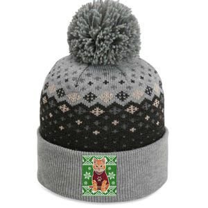 Cute Kitten Ugly Christmas The Baniff Cuffed Pom Beanie