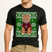 Cute Kitten Ugly Christmas Cooling Performance Crew T-Shirt