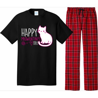 Cute Kitty Cat Valentines Day Meowtines Pajama Set