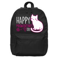 Cute Kitty Cat Valentines Day Meowtines 16 in Basic Backpack