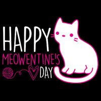 Cute Kitty Cat Valentines Day Meowtines 16 in Basic Backpack