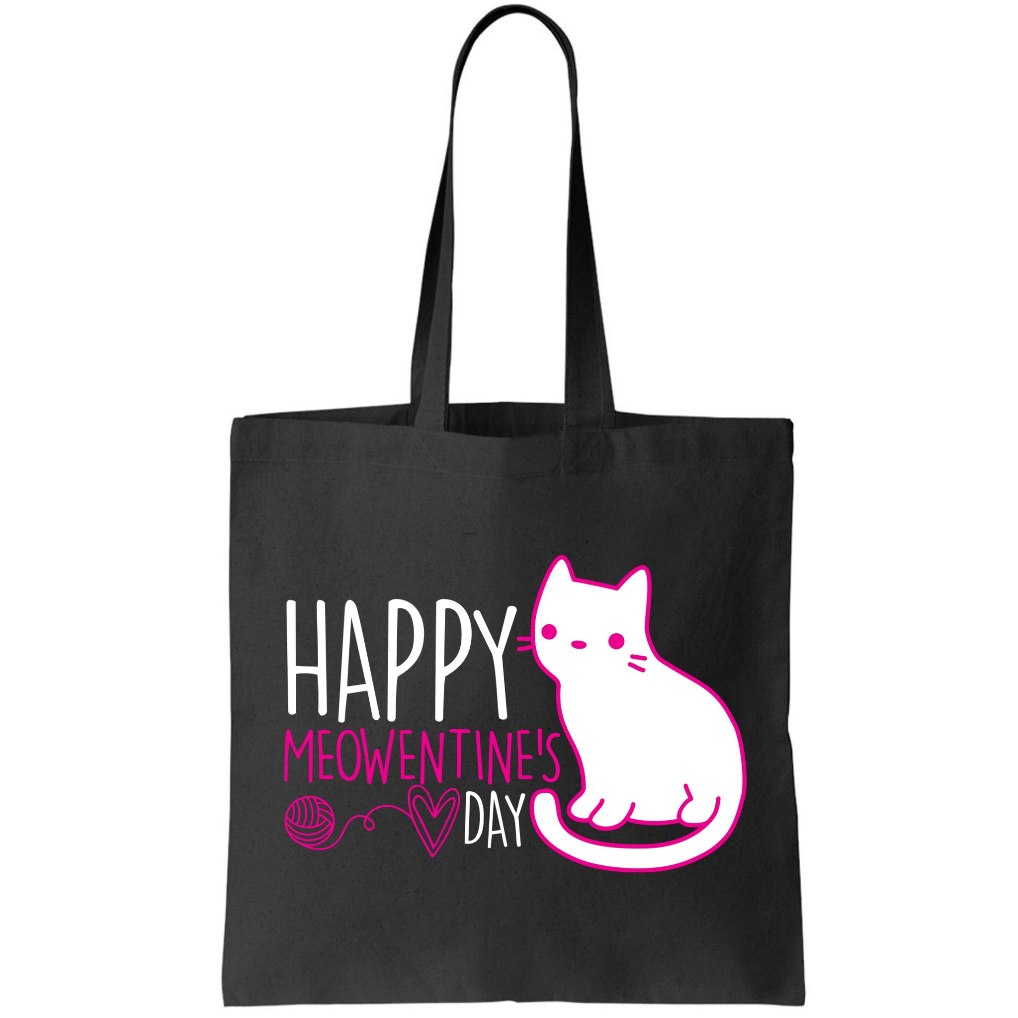 Cute Kitty Cat Valentines Day Meowtines Bag