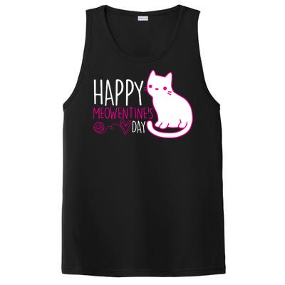 Cute Kitty Cat Valentines Day Meowtines PosiCharge Competitor Tank