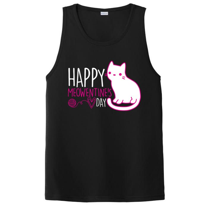 Cute Kitty Cat Valentines Day Meowtines PosiCharge Competitor Tank