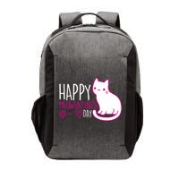 Cute Kitty Cat Valentines Day Meowtines Vector Backpack