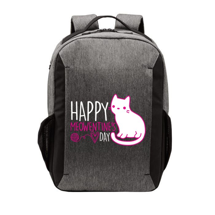 Cute Kitty Cat Valentines Day Meowtines Vector Backpack