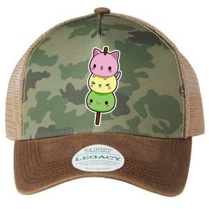 Cute Kitty Dango Ice Cream Cone Legacy Tie Dye Trucker Hat