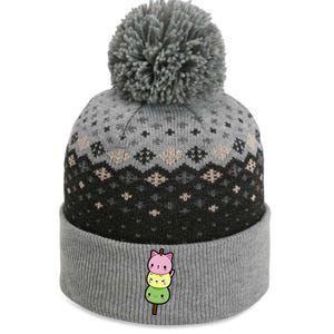 Cute Kitty Dango Ice Cream Cone The Baniff Cuffed Pom Beanie