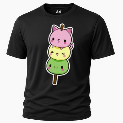 Cute Kitty Dango Ice Cream Cone Performance Shirt
