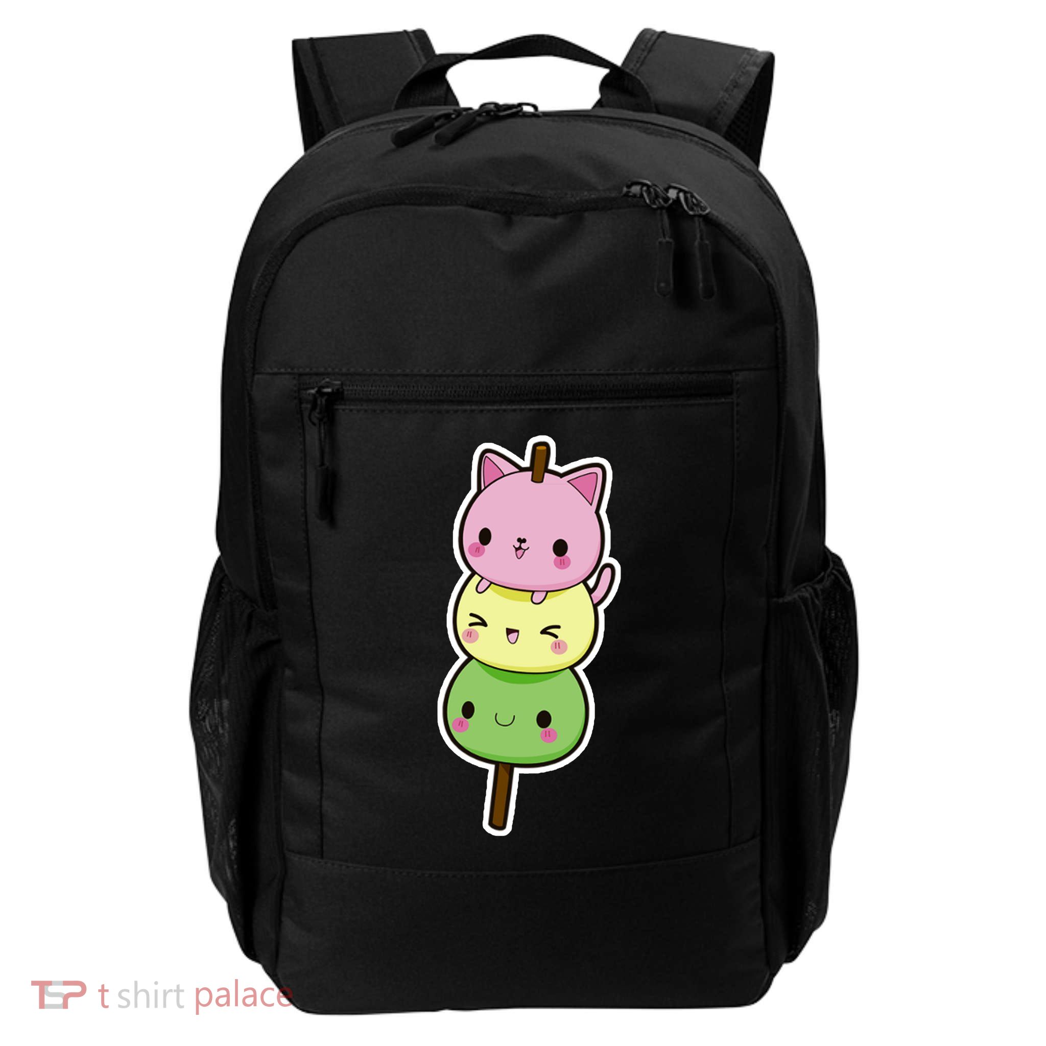 Cute Kitty Dango Ice Cream Cone Backpack
