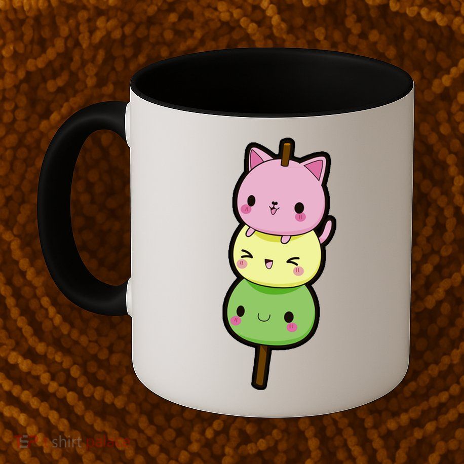Cute Kitty Dango Ice Cream Cone Mug