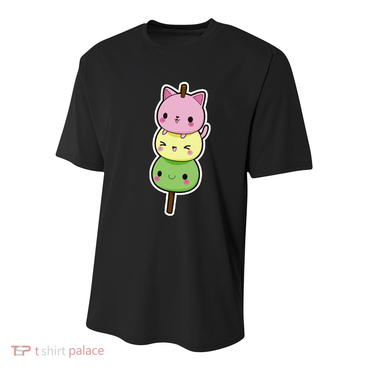 Cute Kitty Dango Ice Cream Cone Youth Performance Sprint T-Shirt