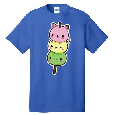 Cute Kitty Dango Ice Cream Cone Tall T-Shirt