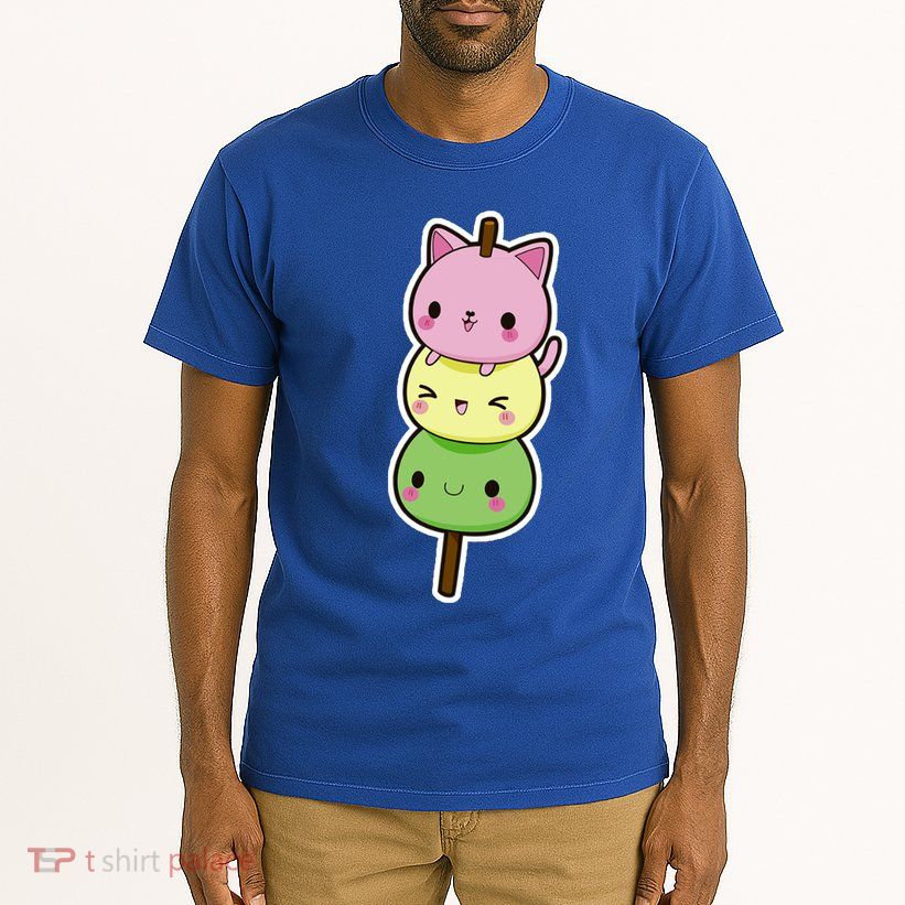 Cute Kitty Dango Ice Cream Cone Tall T-Shirt