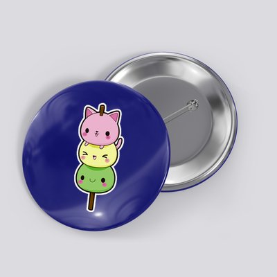 Cute Kitty Dango Ice Cream Cone Button