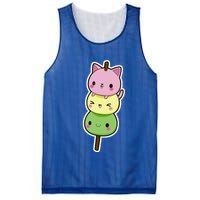 Cute Kitty Dango Ice Cream Cone Mesh Reversible Basketball Jersey Tank