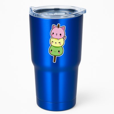 Cute Kitty Dango Ice Cream Cone Tumbler