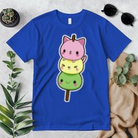 Cute Kitty Dango Ice Cream Cone Premium T-Shirt