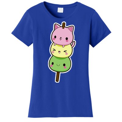 Cute Kitty Dango Ice Cream Cone Women's T-Shirt