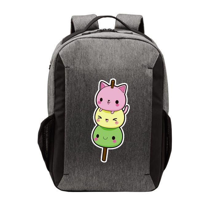 Cute Kitty Dango Ice Cream Cone Vector Backpack