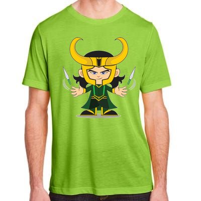 Cute Knives Cartoon Person God of Mischief Adult ChromaSoft Performance T-Shirt