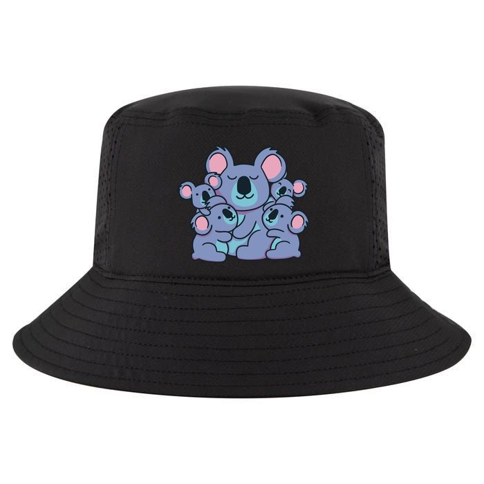 Cute Koala Family Cool Comfort Performance Bucket Hat