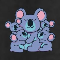 Cute Koala Family Cool Comfort Performance Bucket Hat