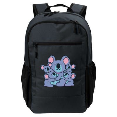 Cute Koala Family Daily Commute Backpack