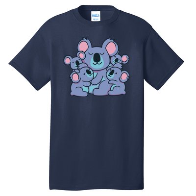 Cute Koala Family Tall T-Shirt