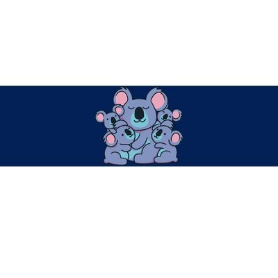 Cute Koala Family Bumper Sticker