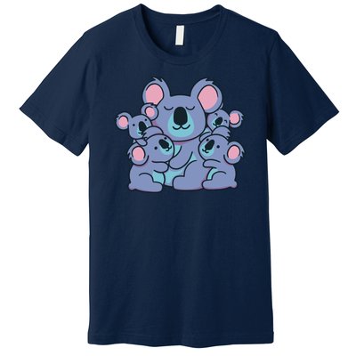 Cute Koala Family Premium T-Shirt