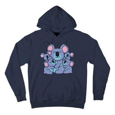 Cute Koala Family Tall Hoodie